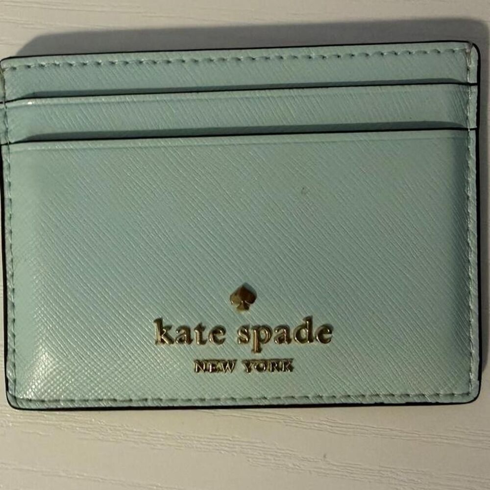 Kate-spade-new-york Women's Blue and Green Wallet-purses